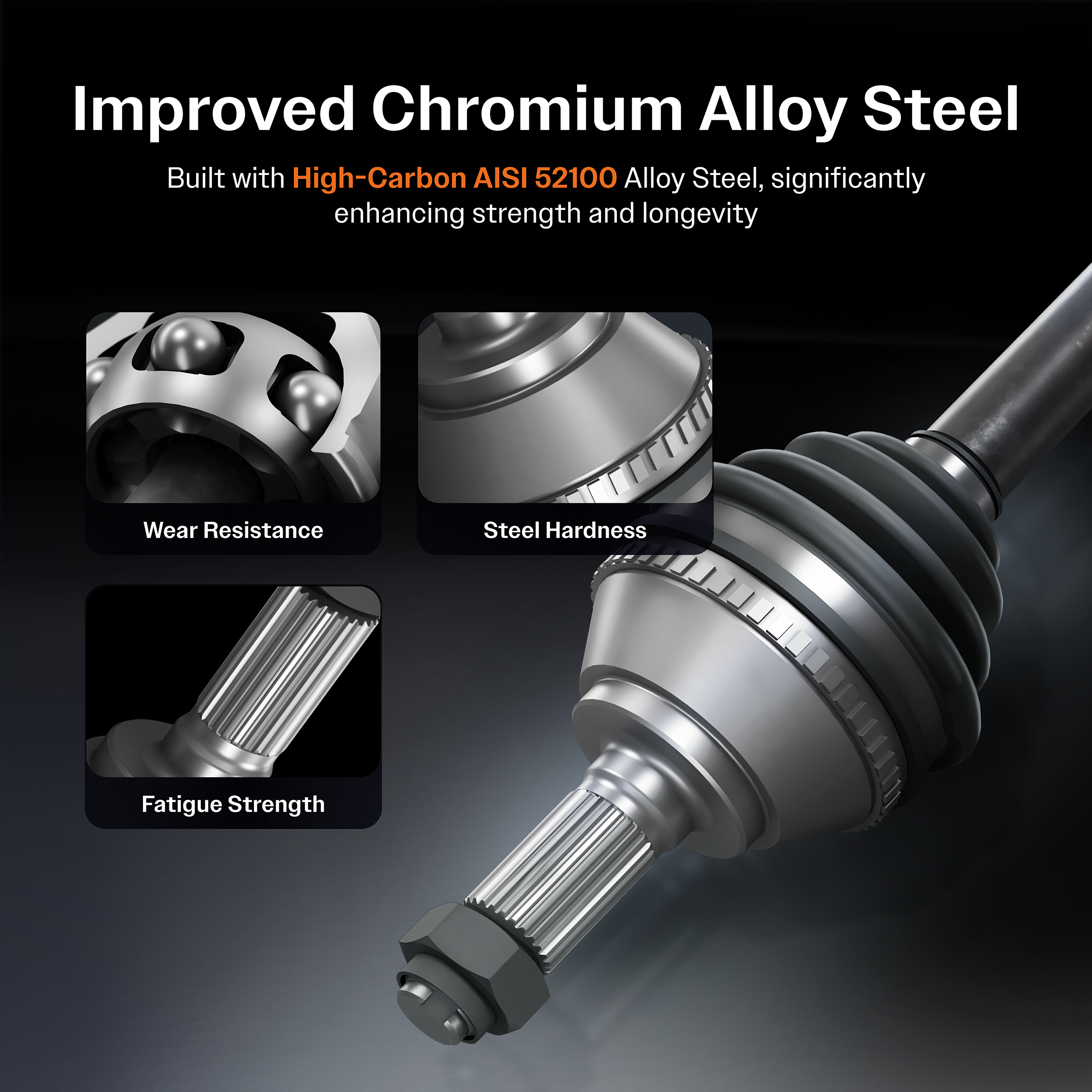 Kugel - NCV-MB48051 - CV Axle Shaft