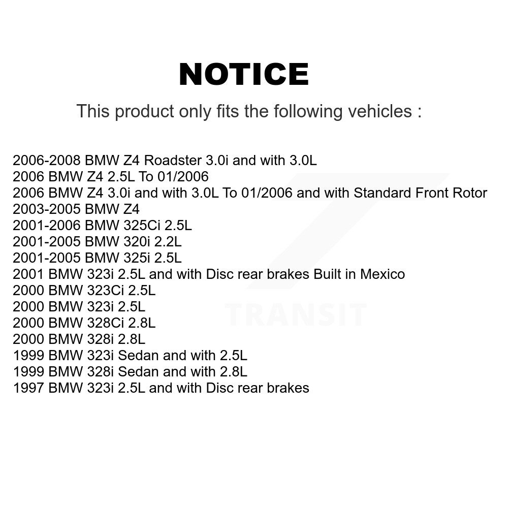 Mpulse - SEN-2BWS0104 - Disc Brake Pad Wear Sensor
