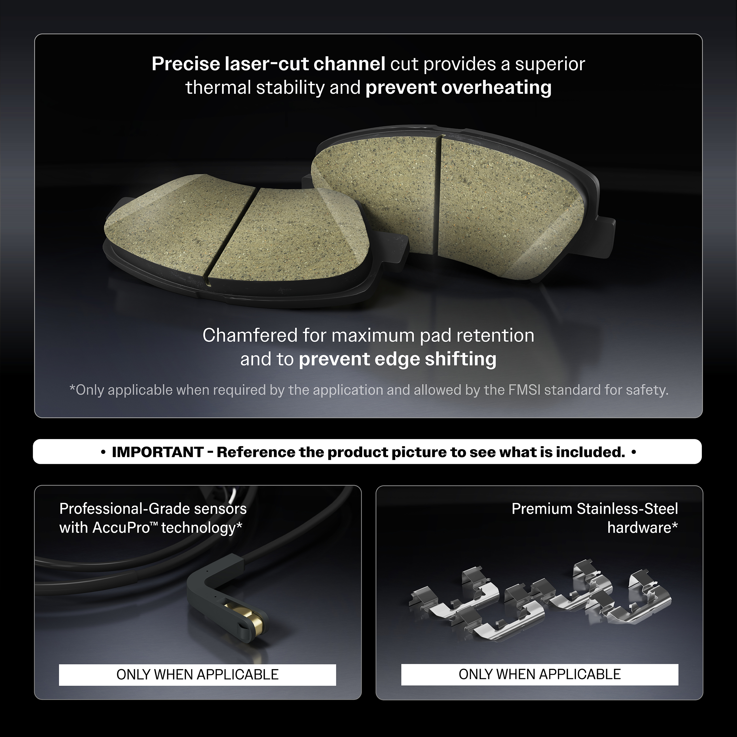 CMX - CMX-D1082 - Ceramic Brake Pads
