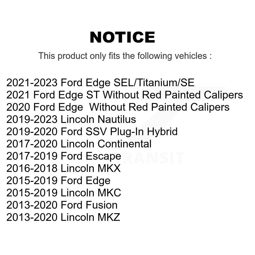 AmeriBRAKES - NWF-PTM1665 - Semi-Metallic Brake Pads