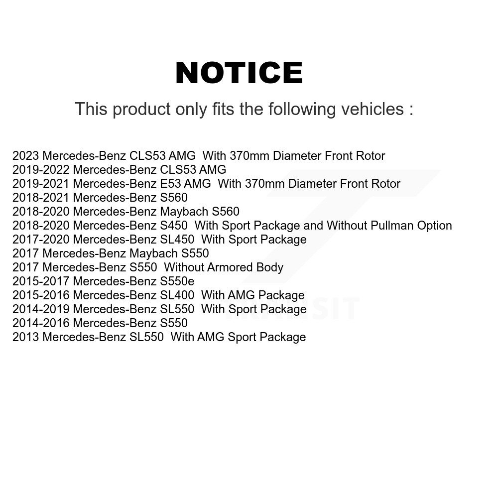 Positive Plus - PPF-D1688 - Semi-Metallic Brake Pads