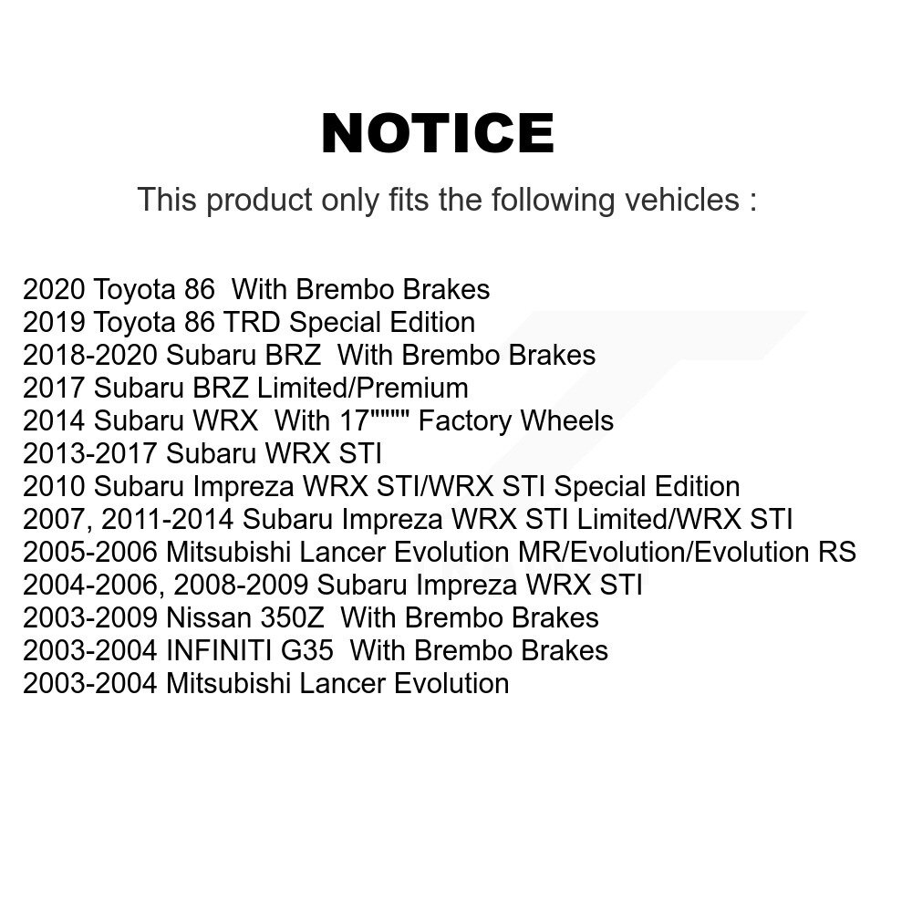 CMX - CMX-D961 - Ceramic Brake Pads