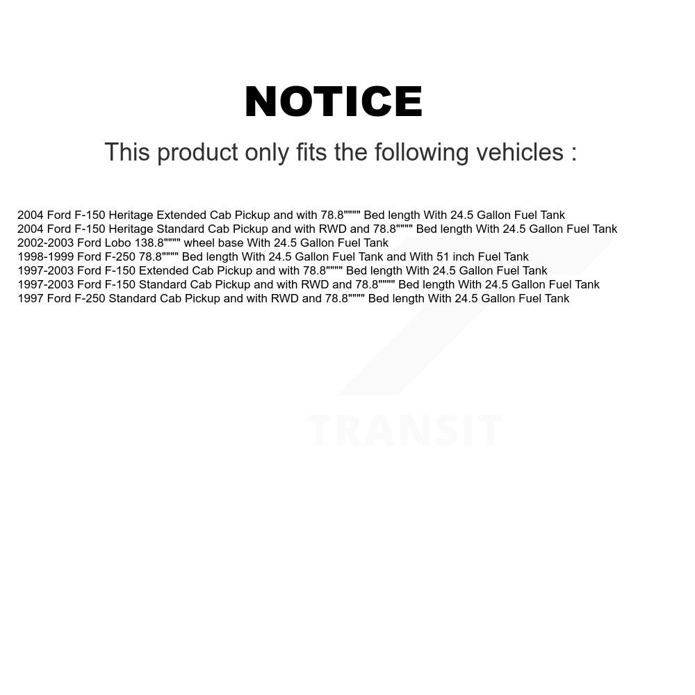 Agility Autoparts - AGY-01110127 - Fuel Tank Strap