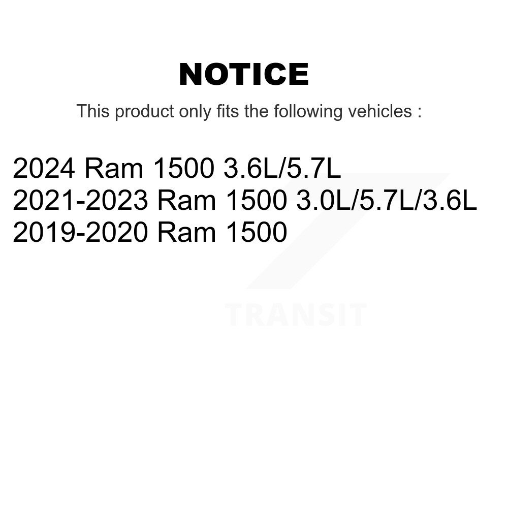 GENIUS - GCR-782430 - Coated Disc Brake Rotor