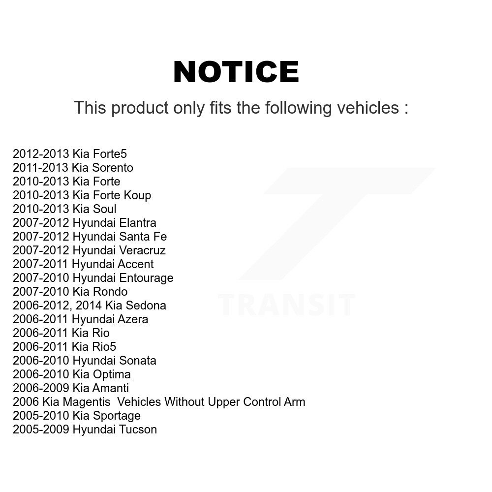 TOR - TOR-K201646 - Suspension Control Arm Bushing