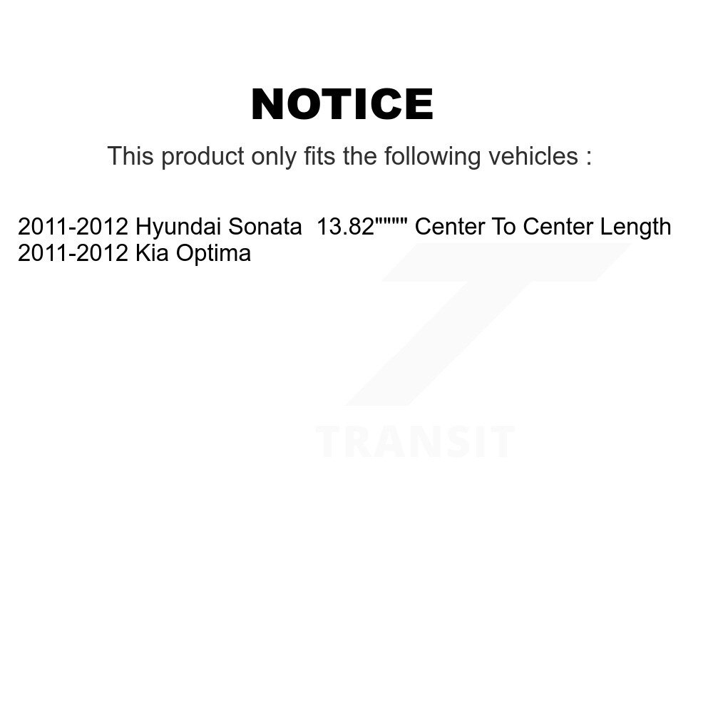 Top Quality - 72-K750610 - Suspension Stabilizer Bar Link Kit