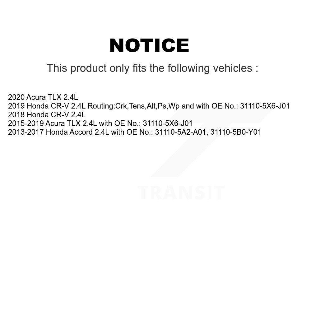 Bando - BAN-7PK1440 - Accessory Drive Belt
