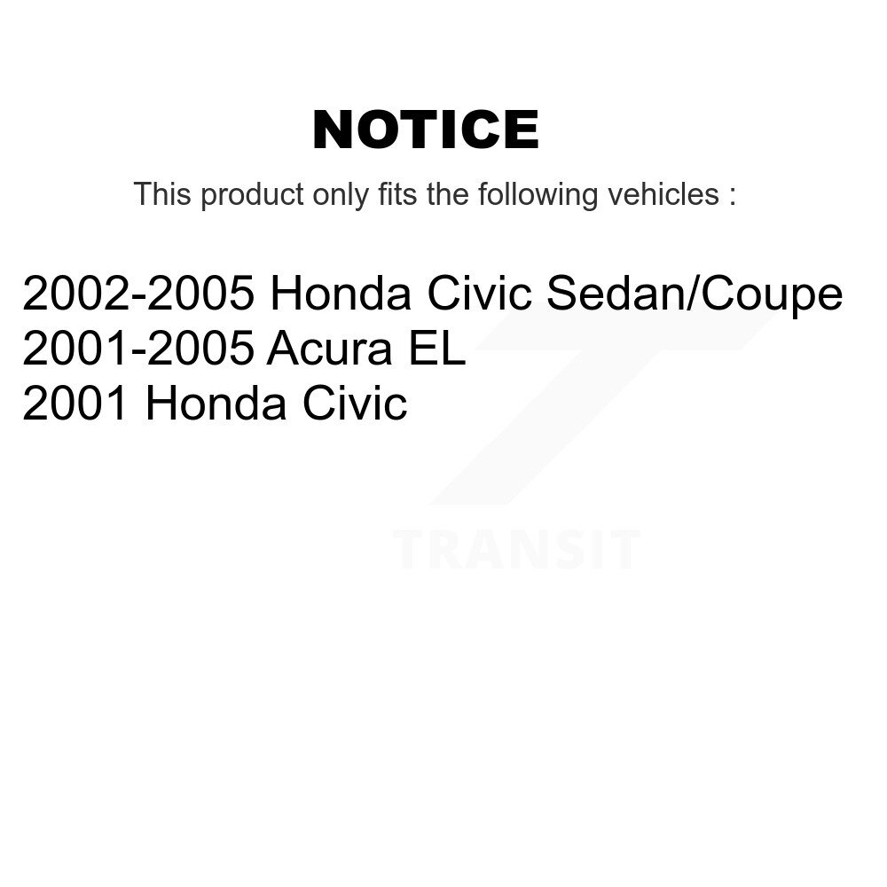 Top Quality - 72-K90453 - Suspension Stabilizer Bar Link Kit