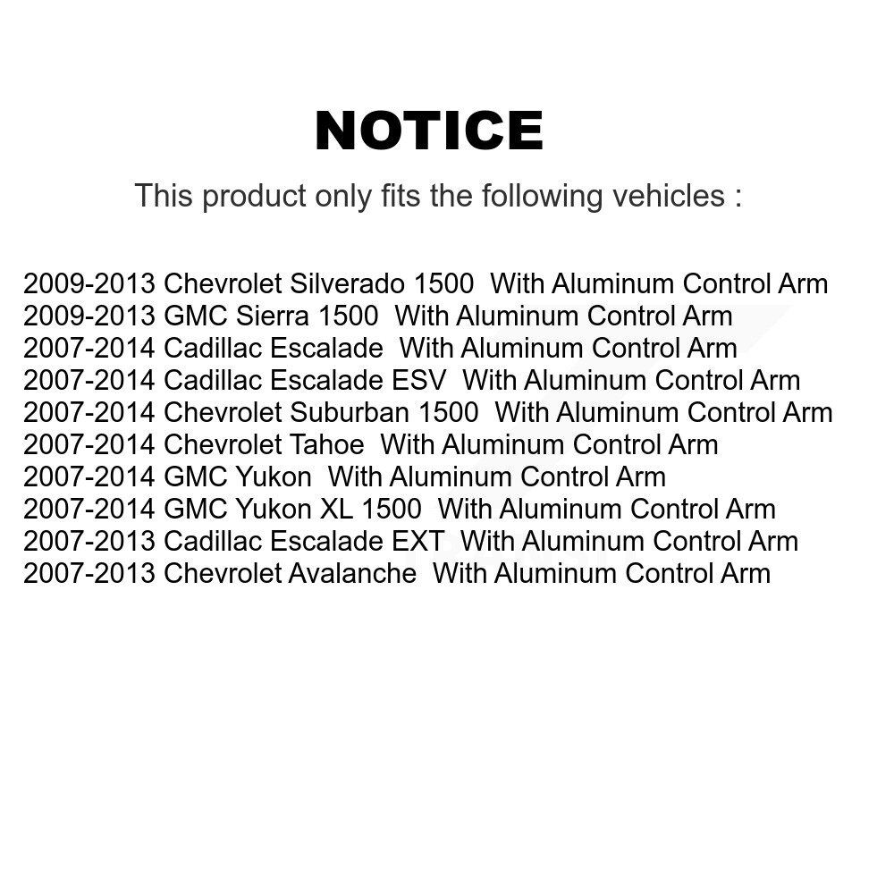 Top Quality - 72-K500007 - Suspension Ball Joint