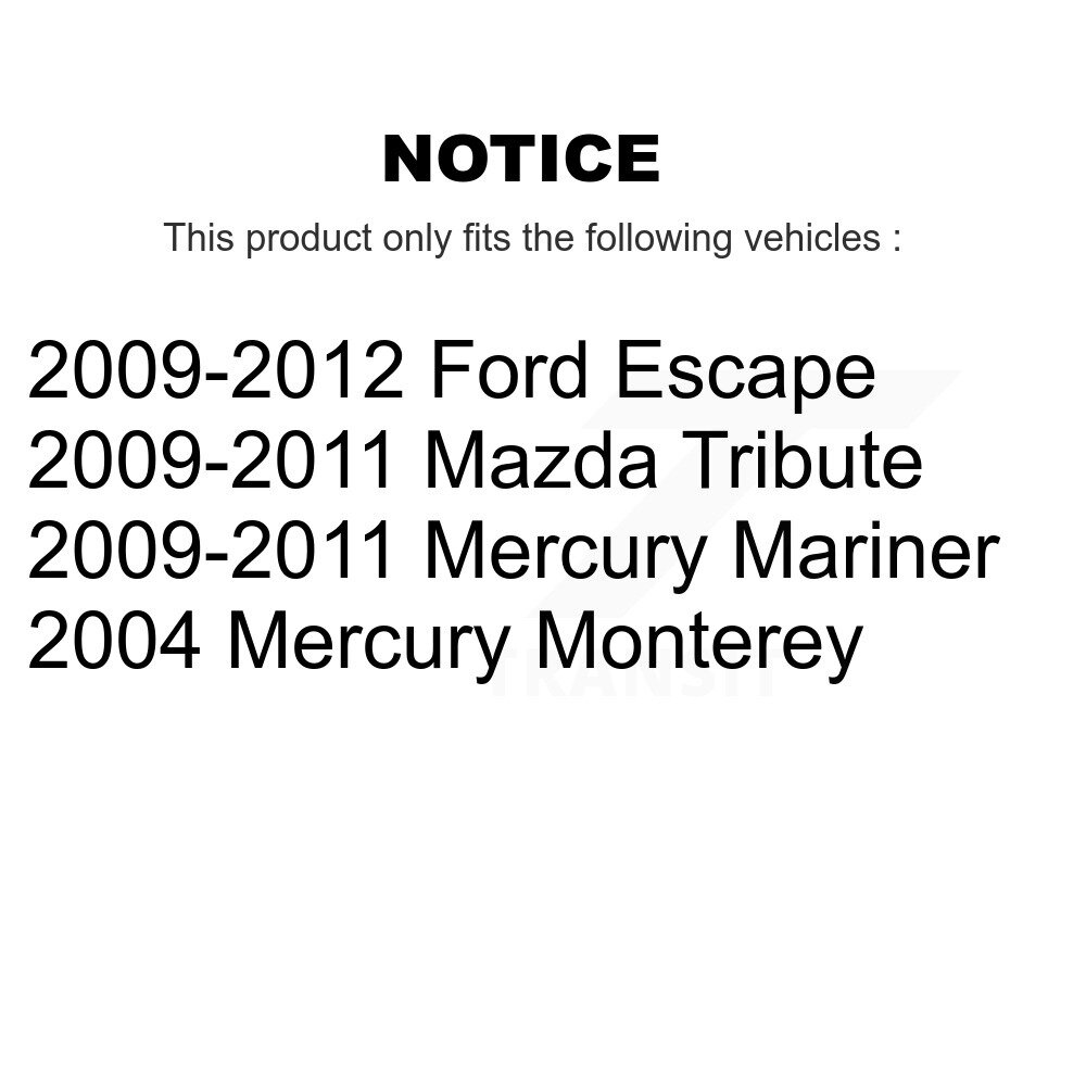 Top Quality - 72-K750571 - Suspension Stabilizer Bar Link Kit