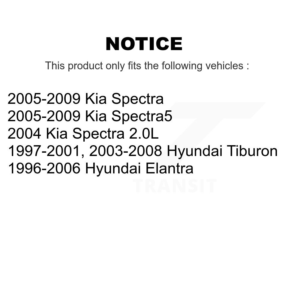 Top Quality - 72-K90360 - Suspension Stabilizer Bar Link Kit