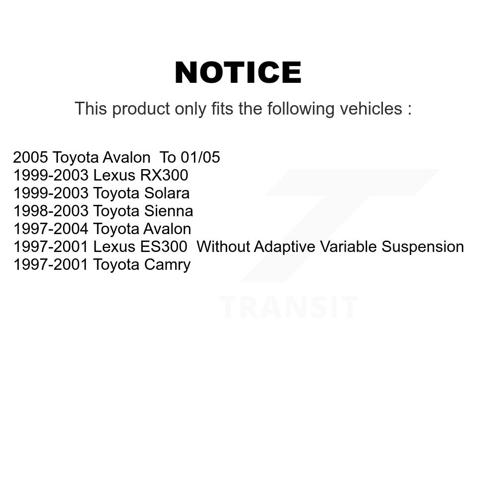 Top Quality - 73-903903 - Suspension Strut Hardware Kit