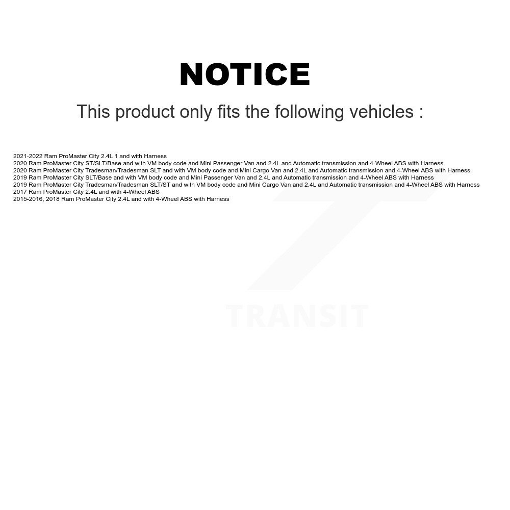 Mpulse - SEN-2ABS3555 - ABS Wheel Speed Sensor