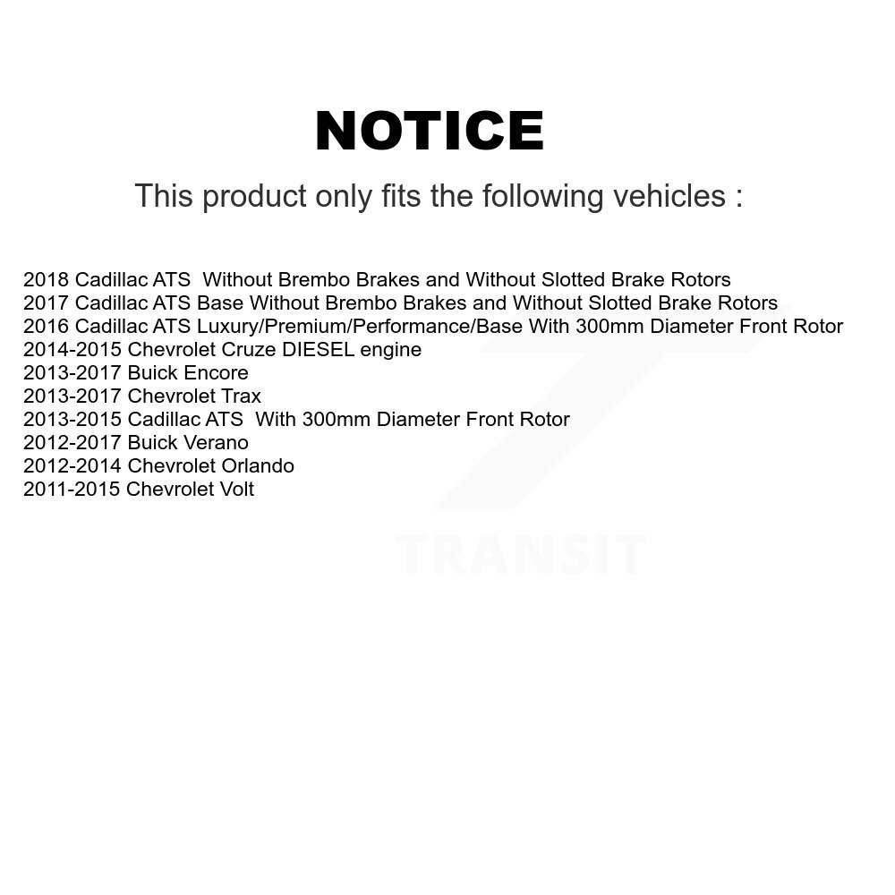 AmeriBRAKES - NWF-PTC1467 - Ceramic Brake Pads