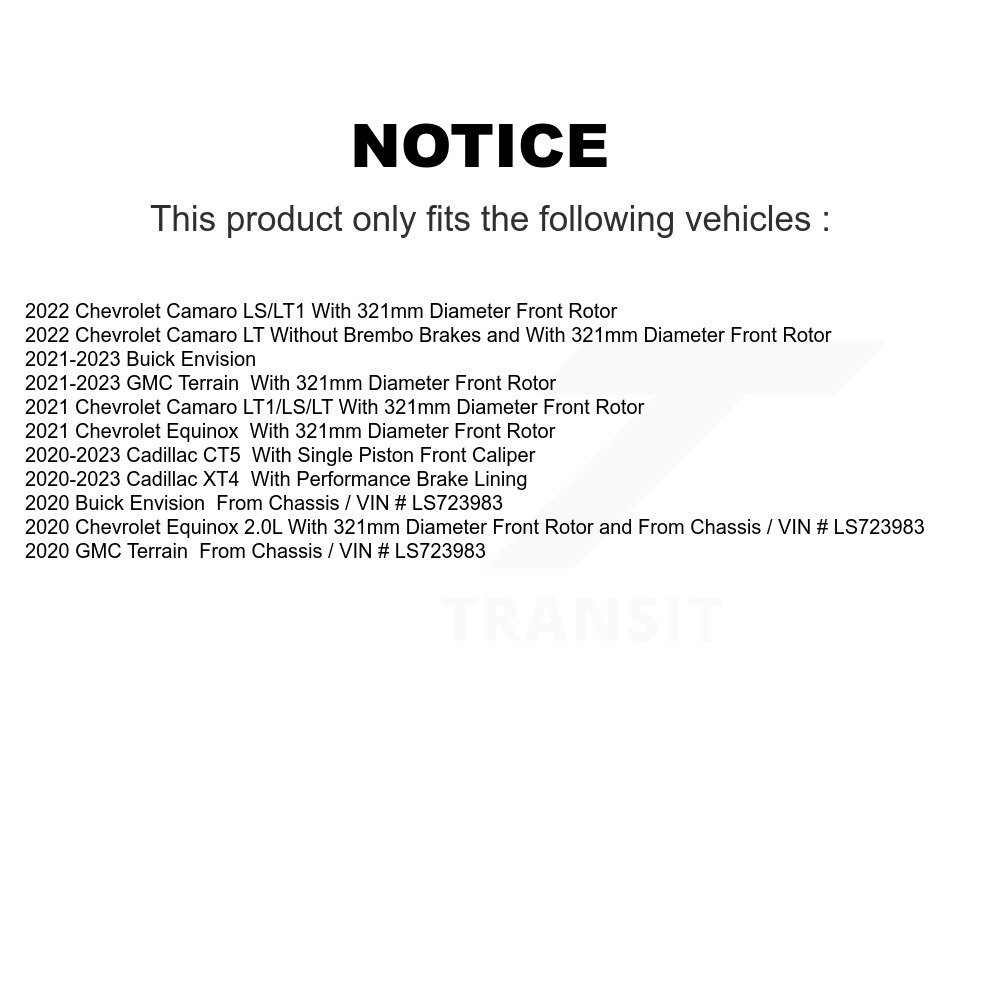 CMX - CMX-D2314 - Ceramic Brake Pads