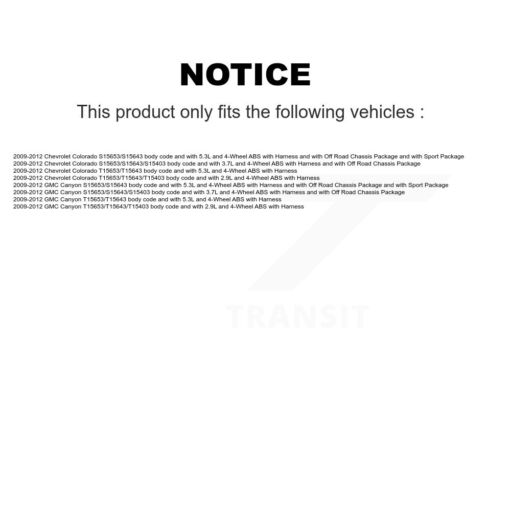 Mpulse - SEN-2ABS2524 - ABS Wheel Speed Sensor