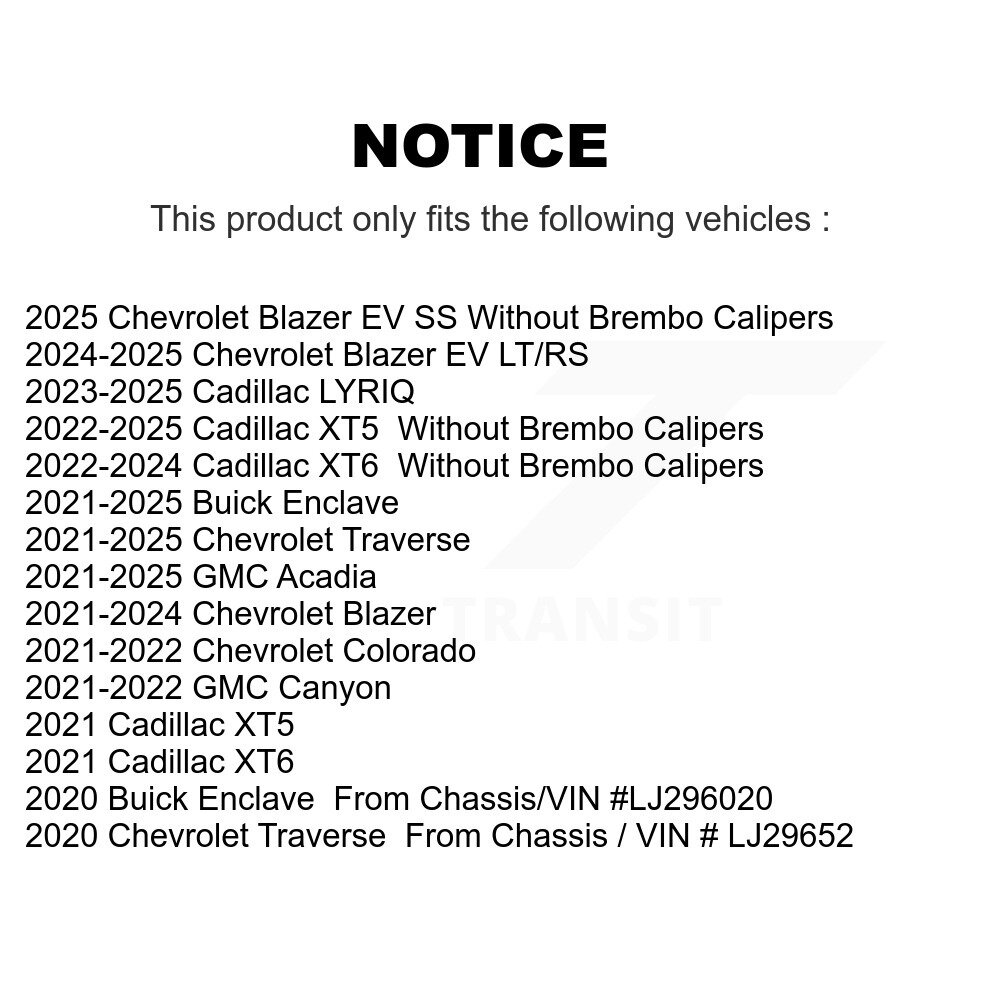 SIM - SIM-2371 - Semi-Metallic Brake Pads