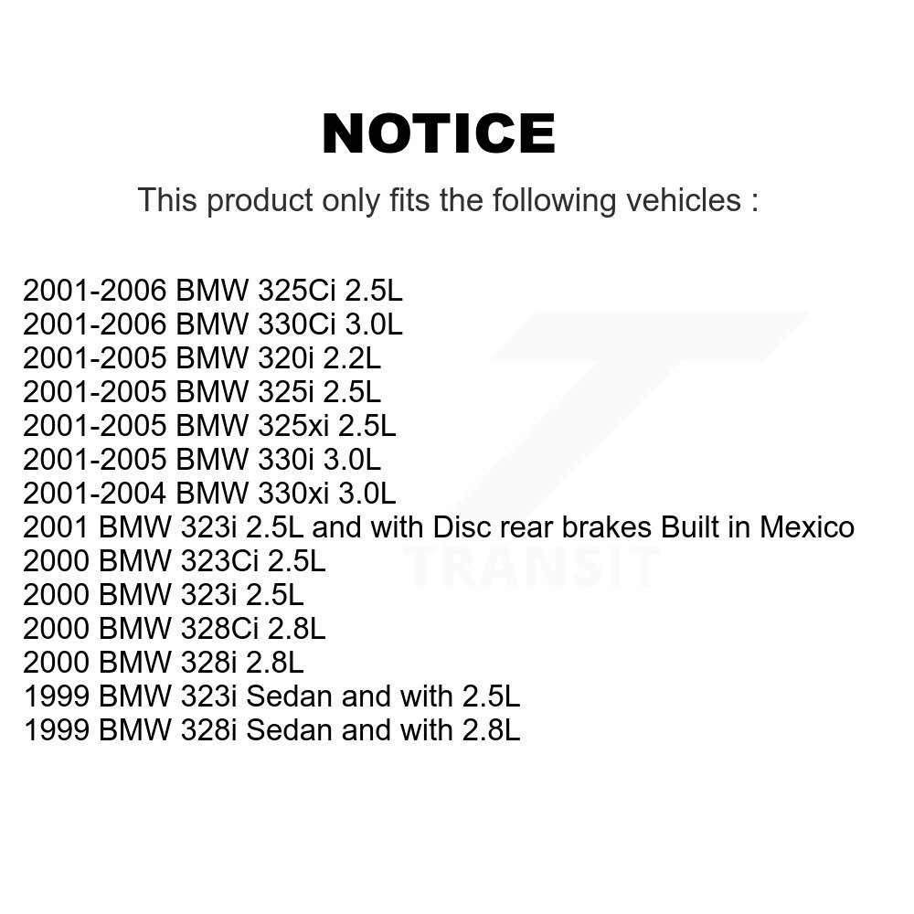 Mpulse - SEN-2BWS0105 - Disc Brake Pad Wear Sensor