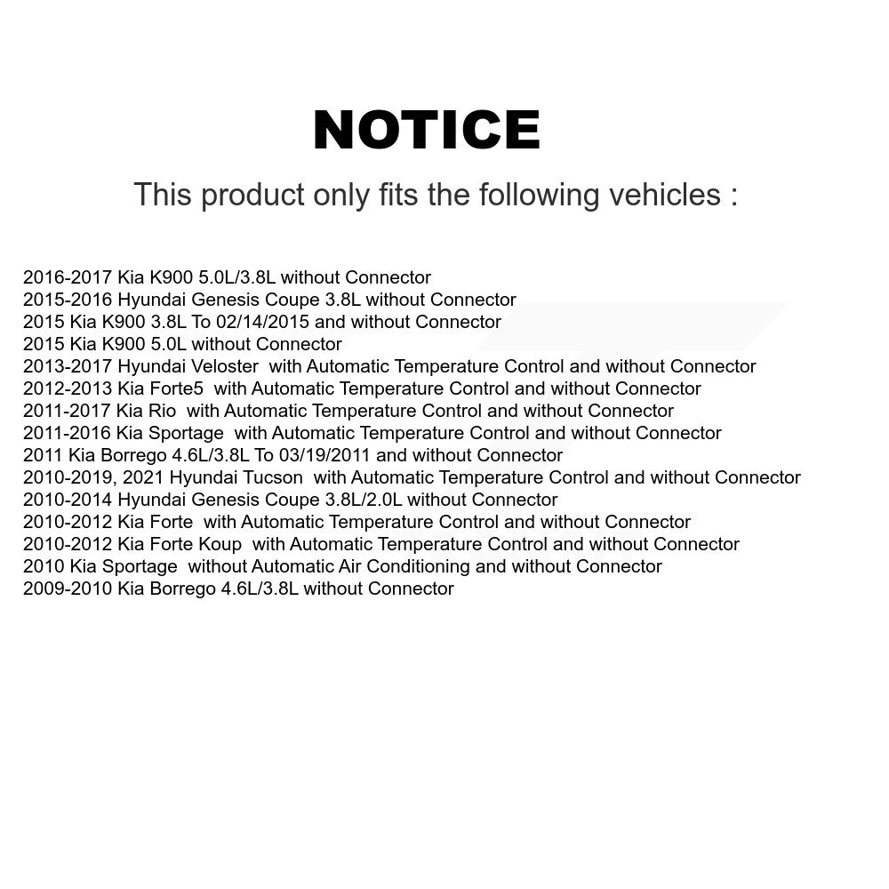 Mpulse - SEN-2BMR0571 - HVAC Blower Motor Resistor