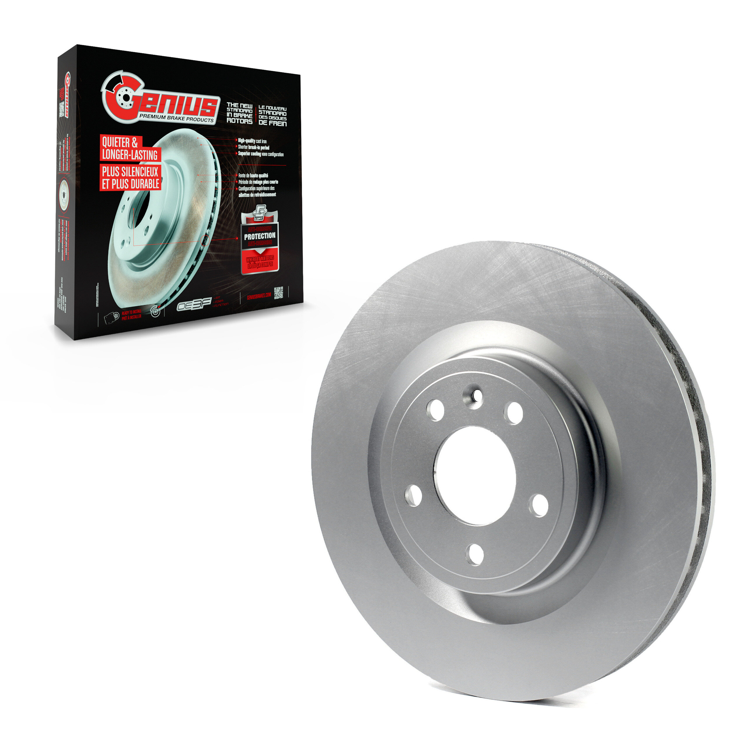 Coated Disc Brake Rotor