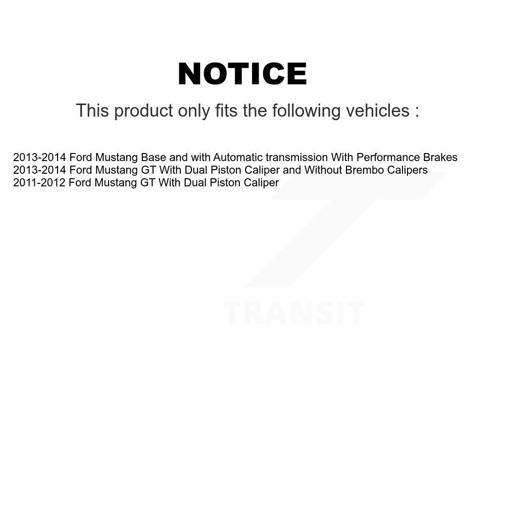 GENIUS - GCR-680811 - Coated Disc Brake Rotor