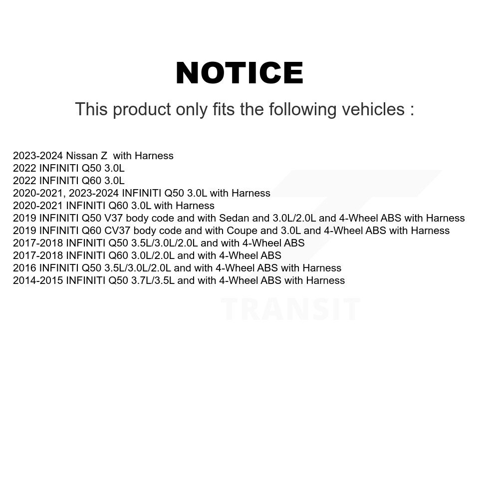 Mpulse - SEN-2ABS3037 - ABS Wheel Speed Sensor