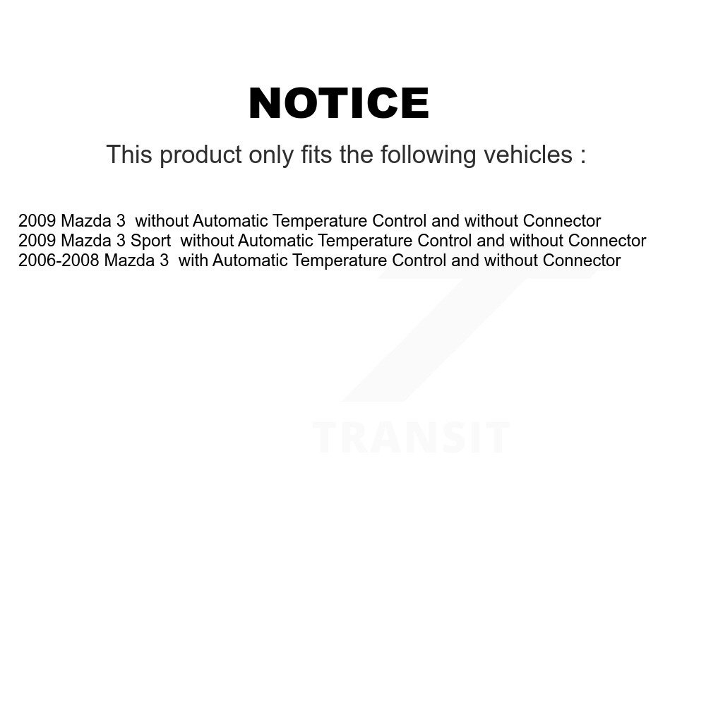 Mpulse - SEN-2BMR0597 - HVAC Blower Motor Resistor