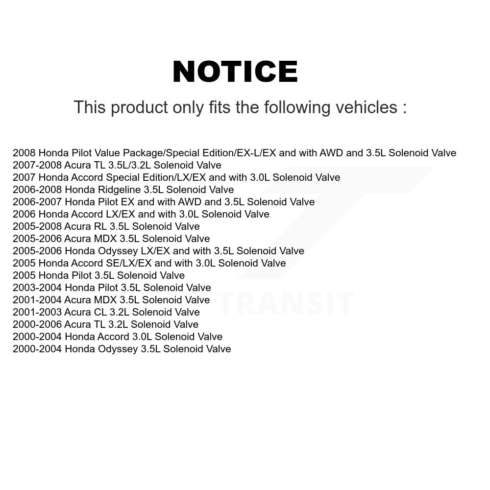 Mpulse - SEN-2VTS0152 - Engine Variable Valve Timing VVT Solenoid
