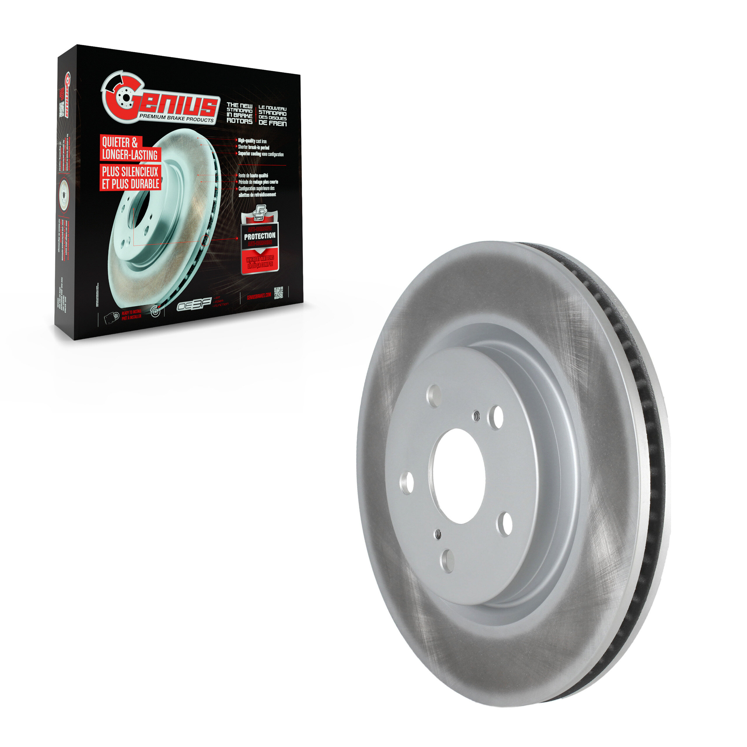 Coated Disc Brake Rotor