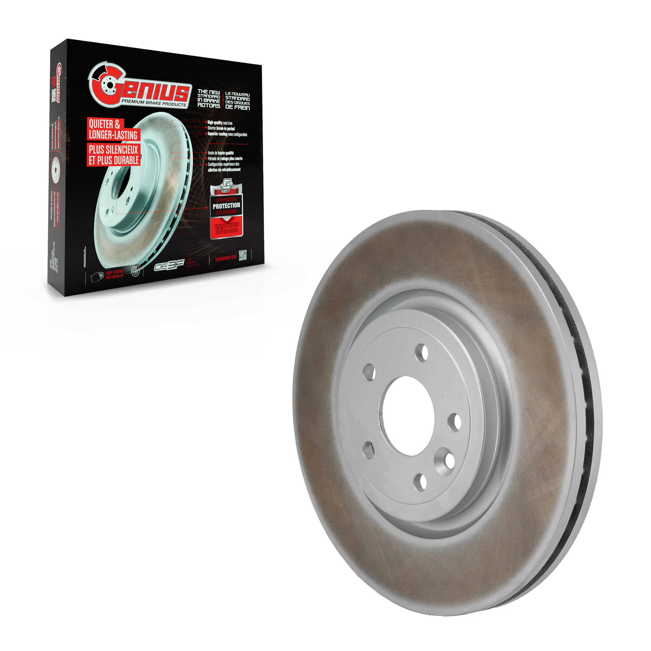 GENIUS - GCR-982009 - Disc Brake Rotor