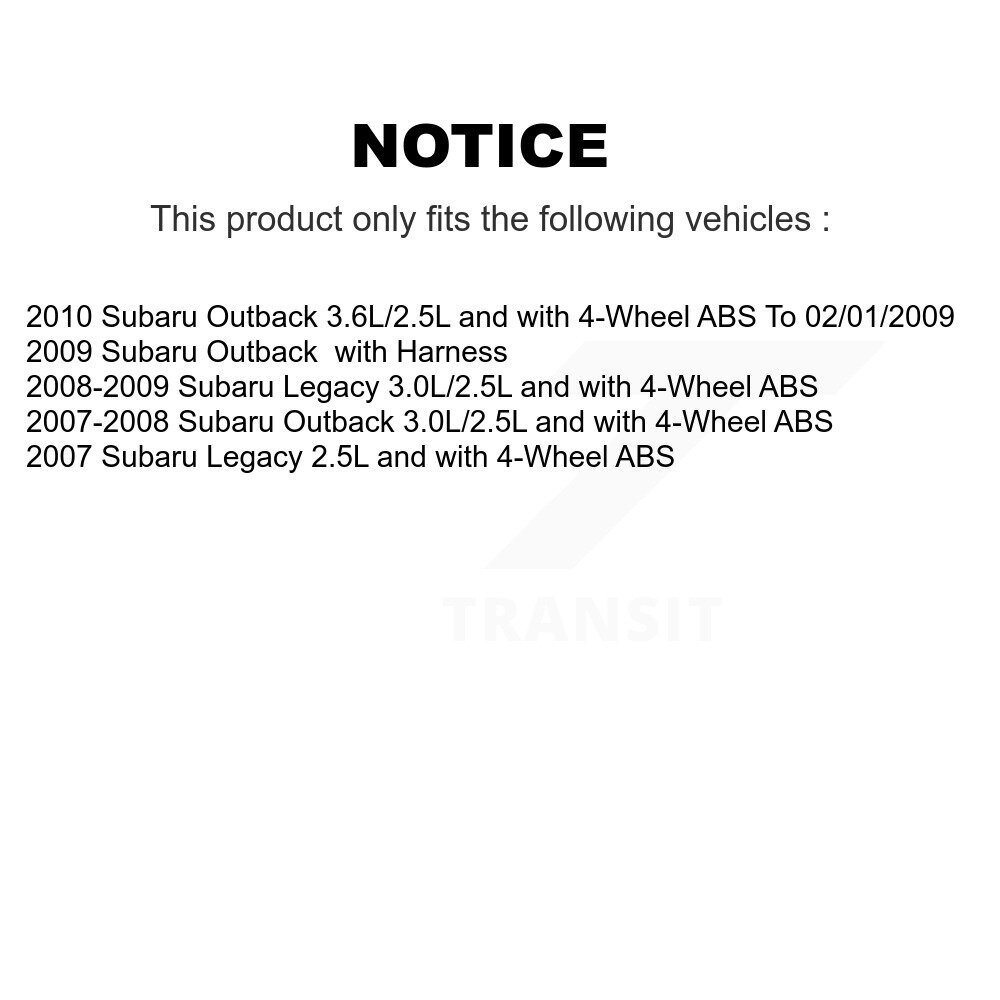 Mpulse - SEN-2ABS1837 - ABS Wheel Speed Sensor