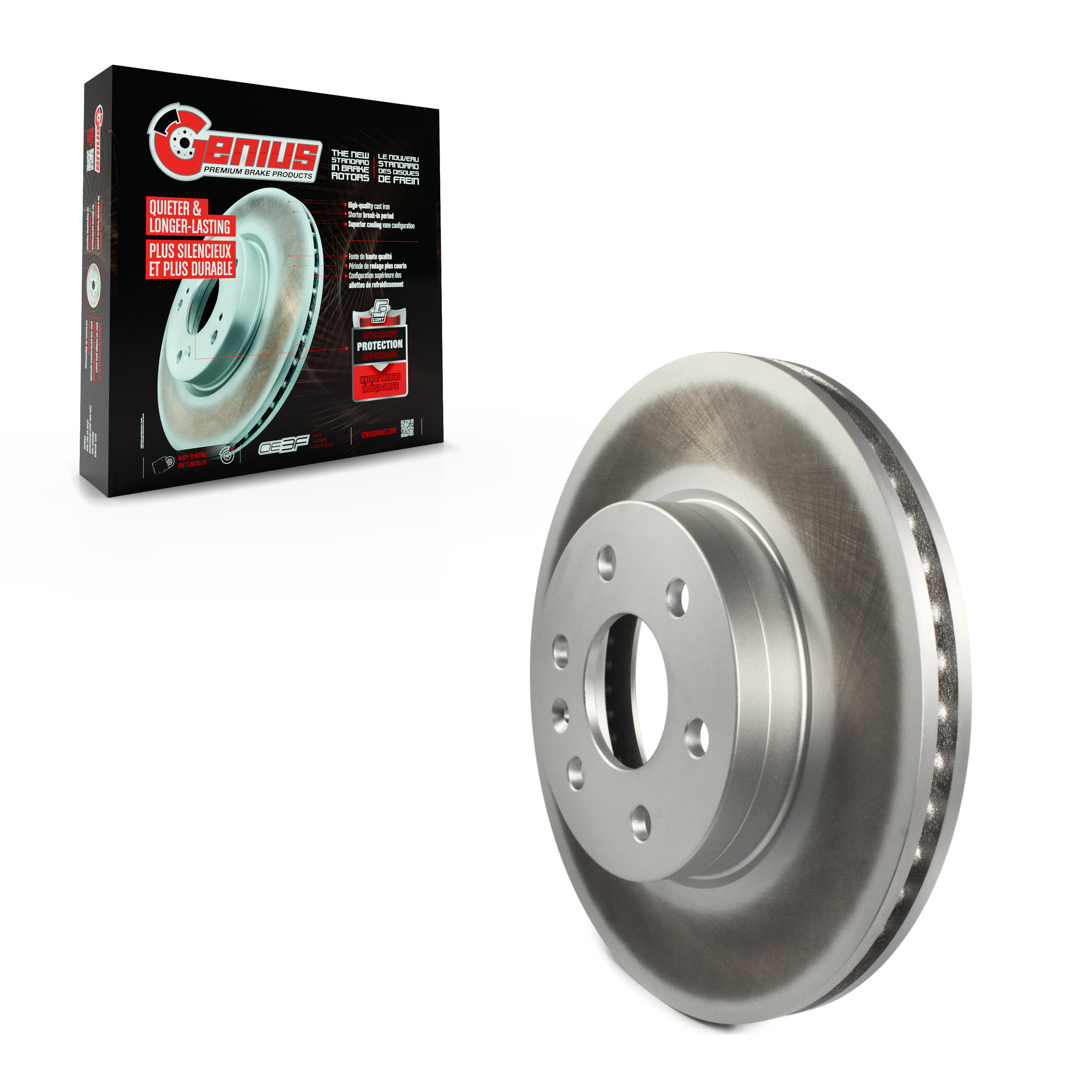 Coated Disc Brake Rotor