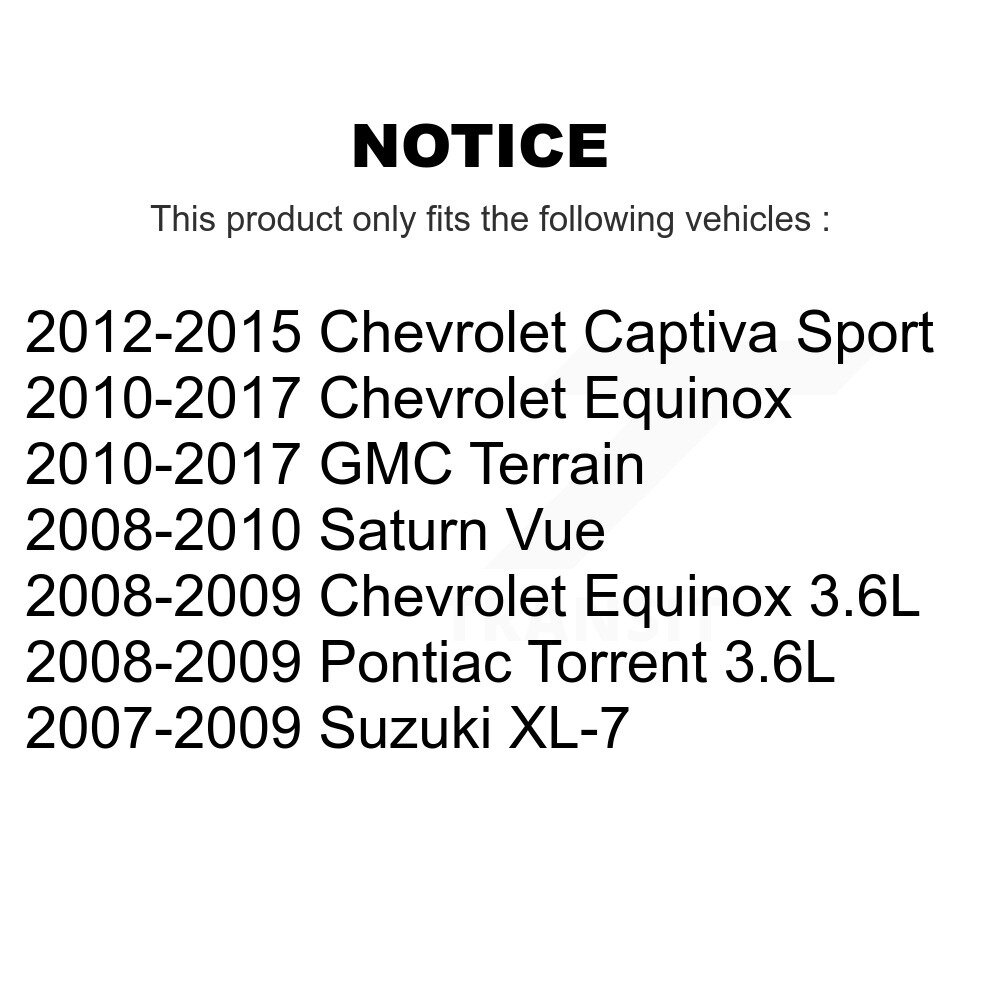 Top Quality - 72-K750188 - Suspension Stabilizer Bar Link Kit