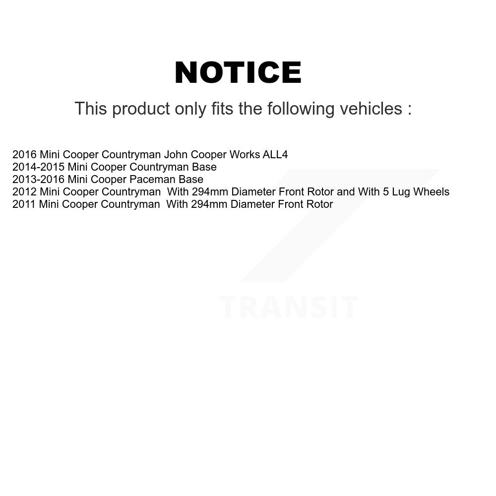 DS-One - DS1-980968 - Coated Disc Brake Rotor