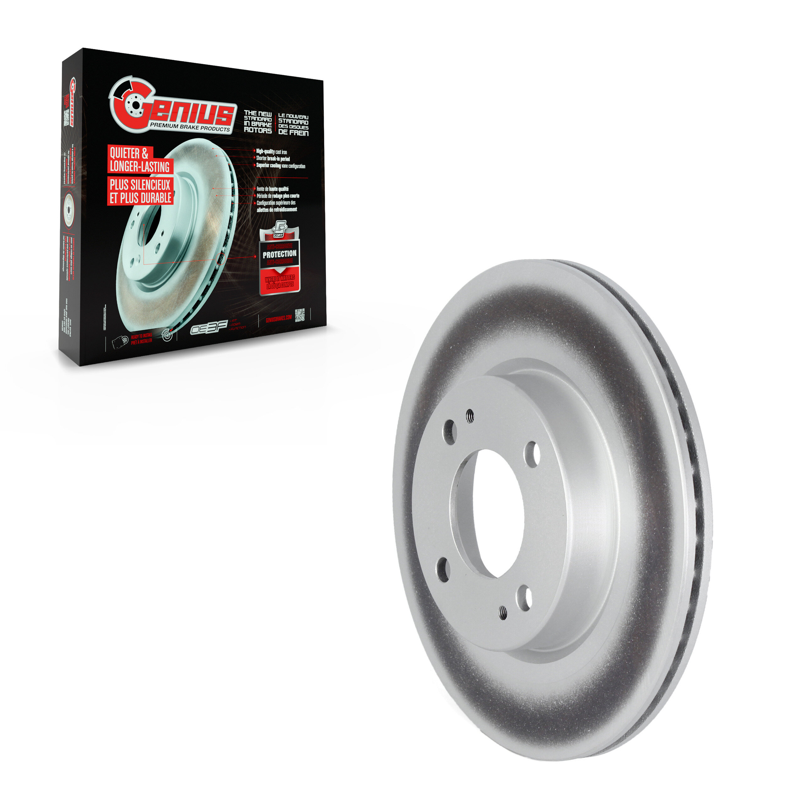 Coated Disc Brake Rotor