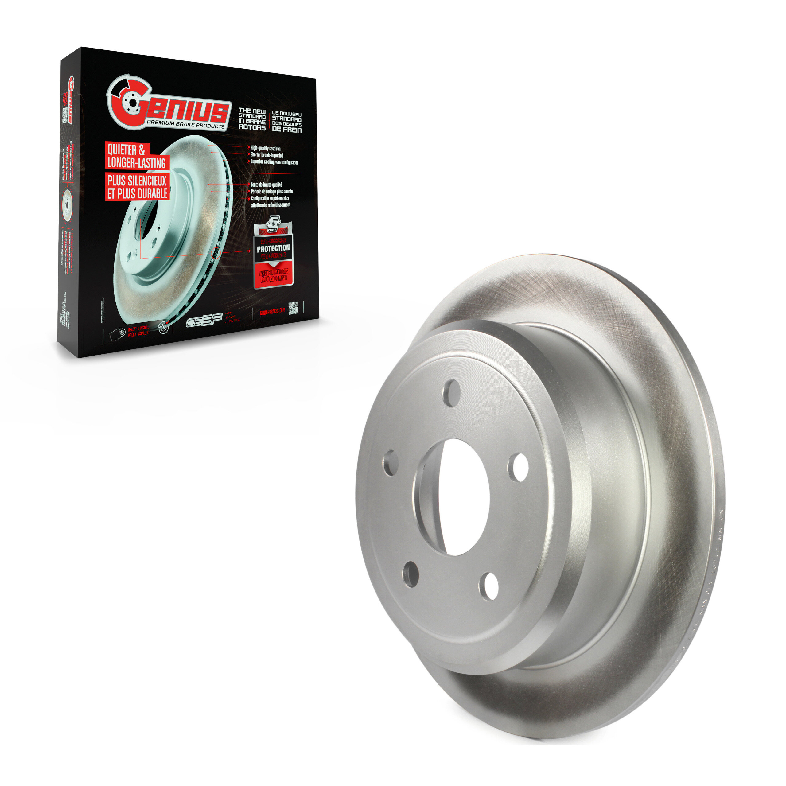 Coated Disc Brake Rotor