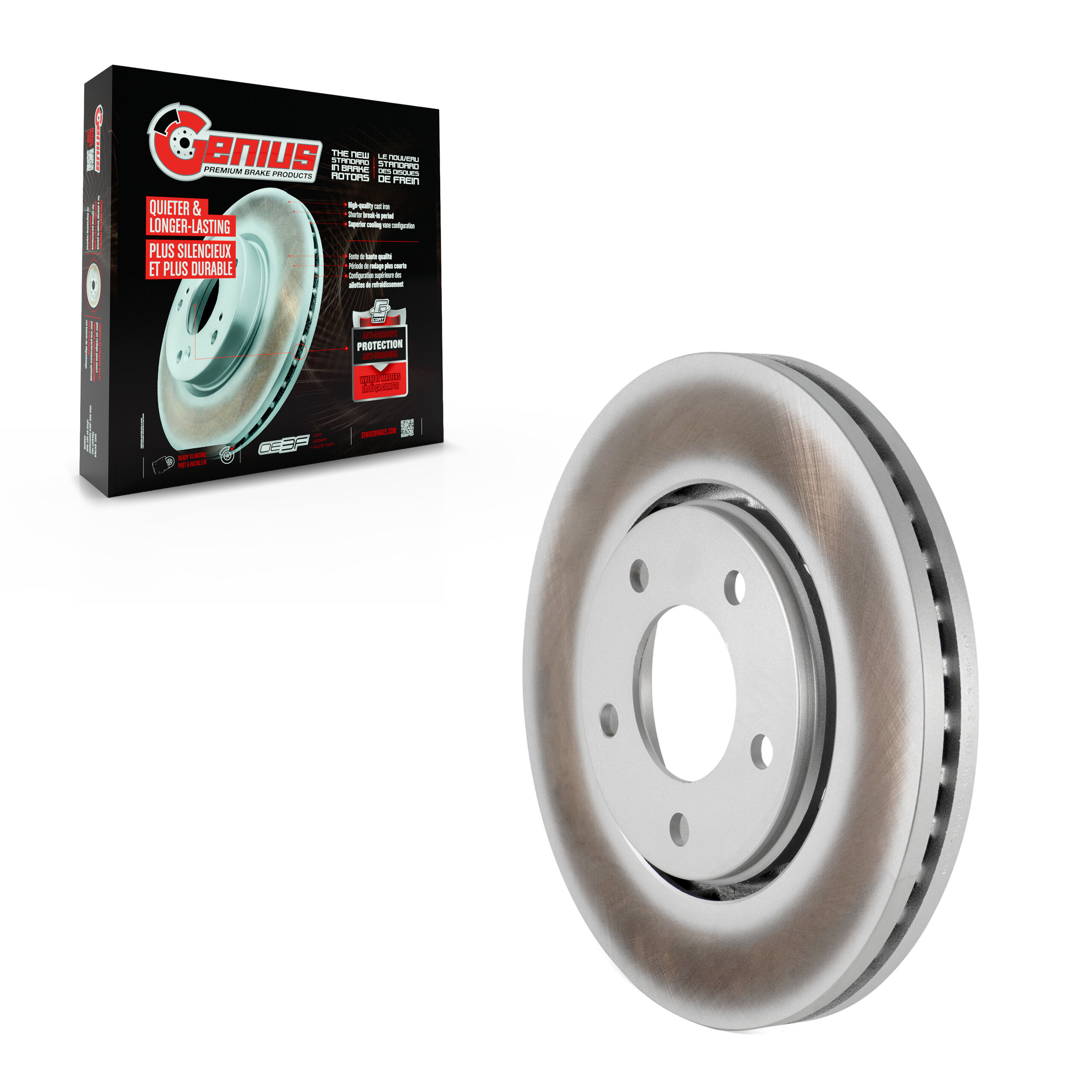 Coated Disc Brake Rotor