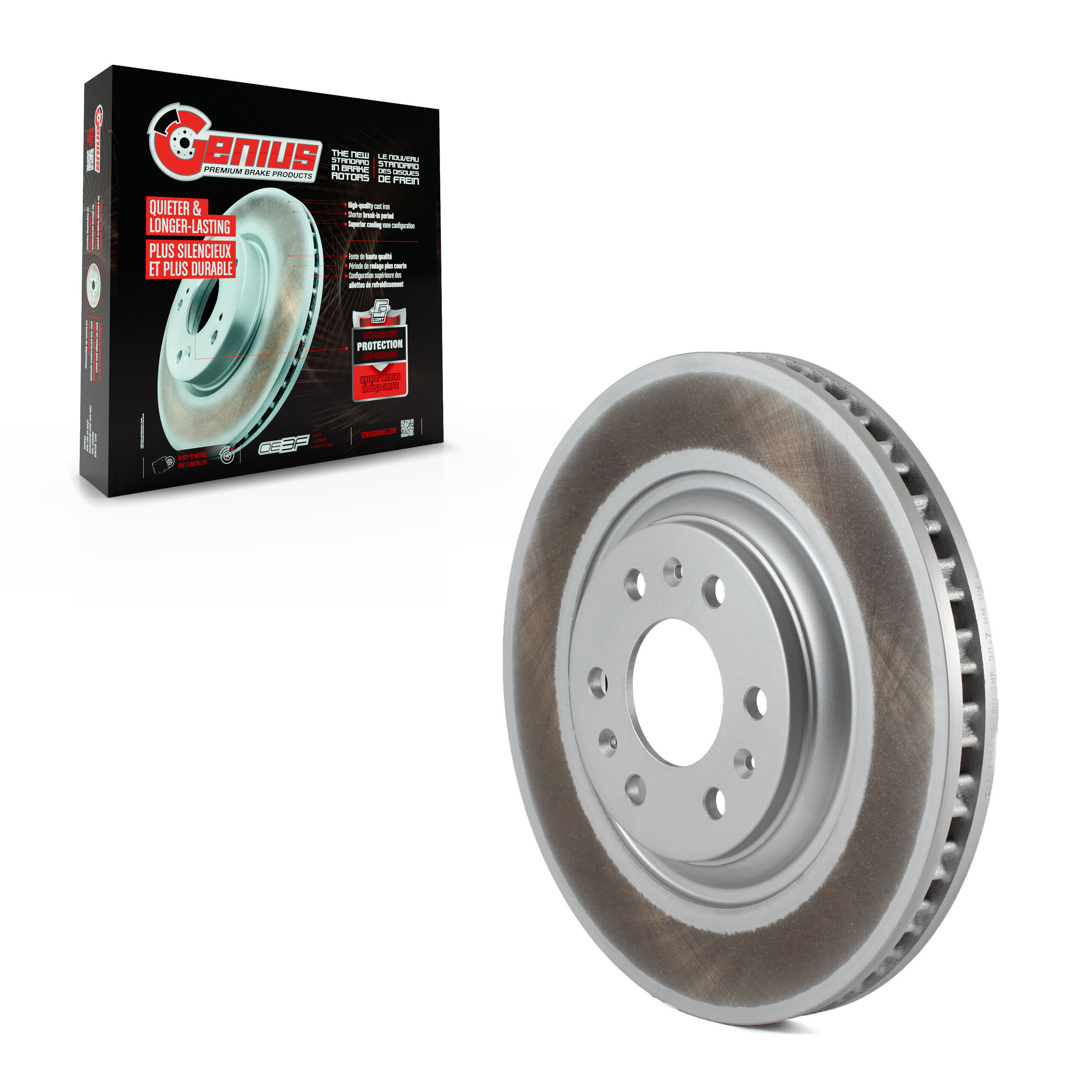 Coated Disc Brake Rotor