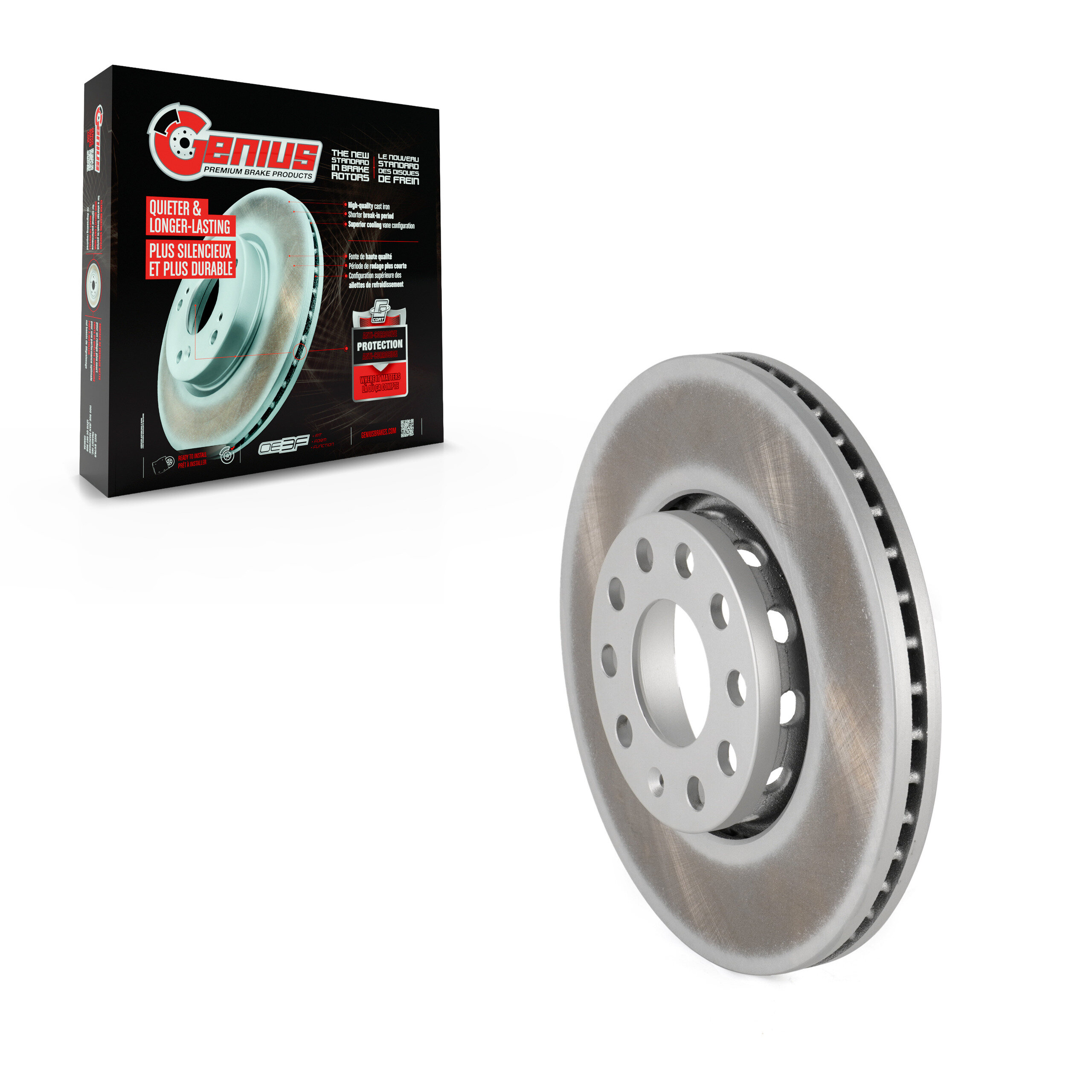 Coated Disc Brake Rotor