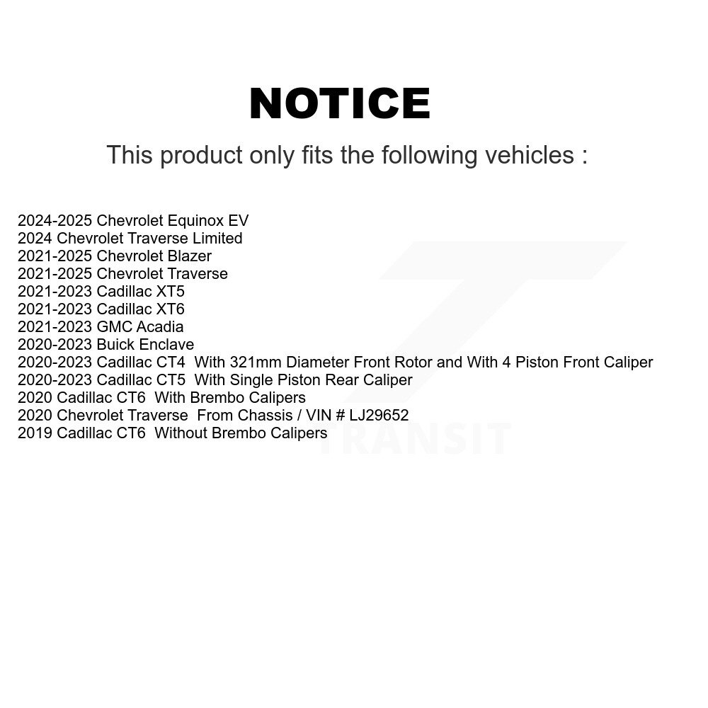 AmeriBRAKES - NWF-PRC2303 - Ceramic Brake Pads