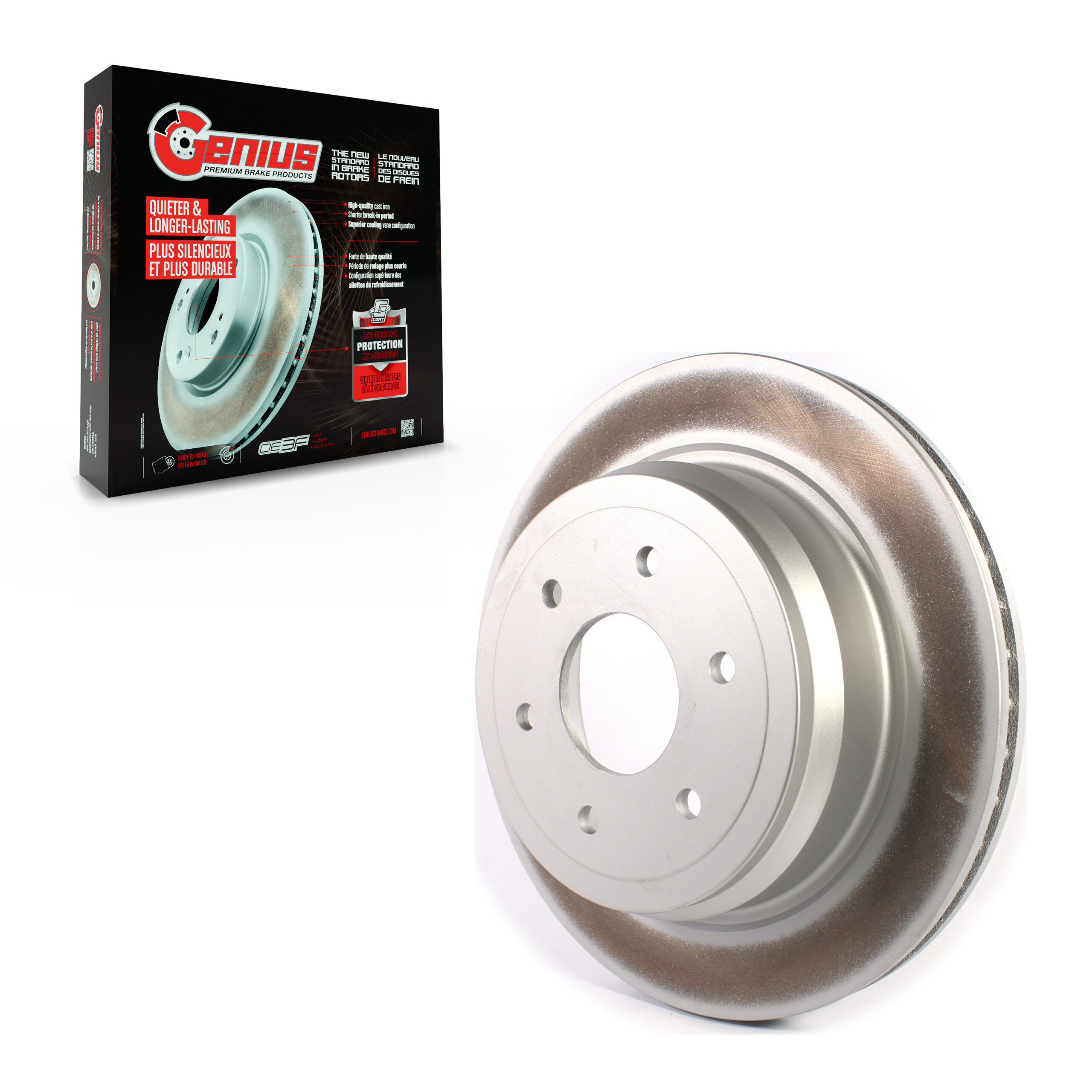 Coated Disc Brake Rotor