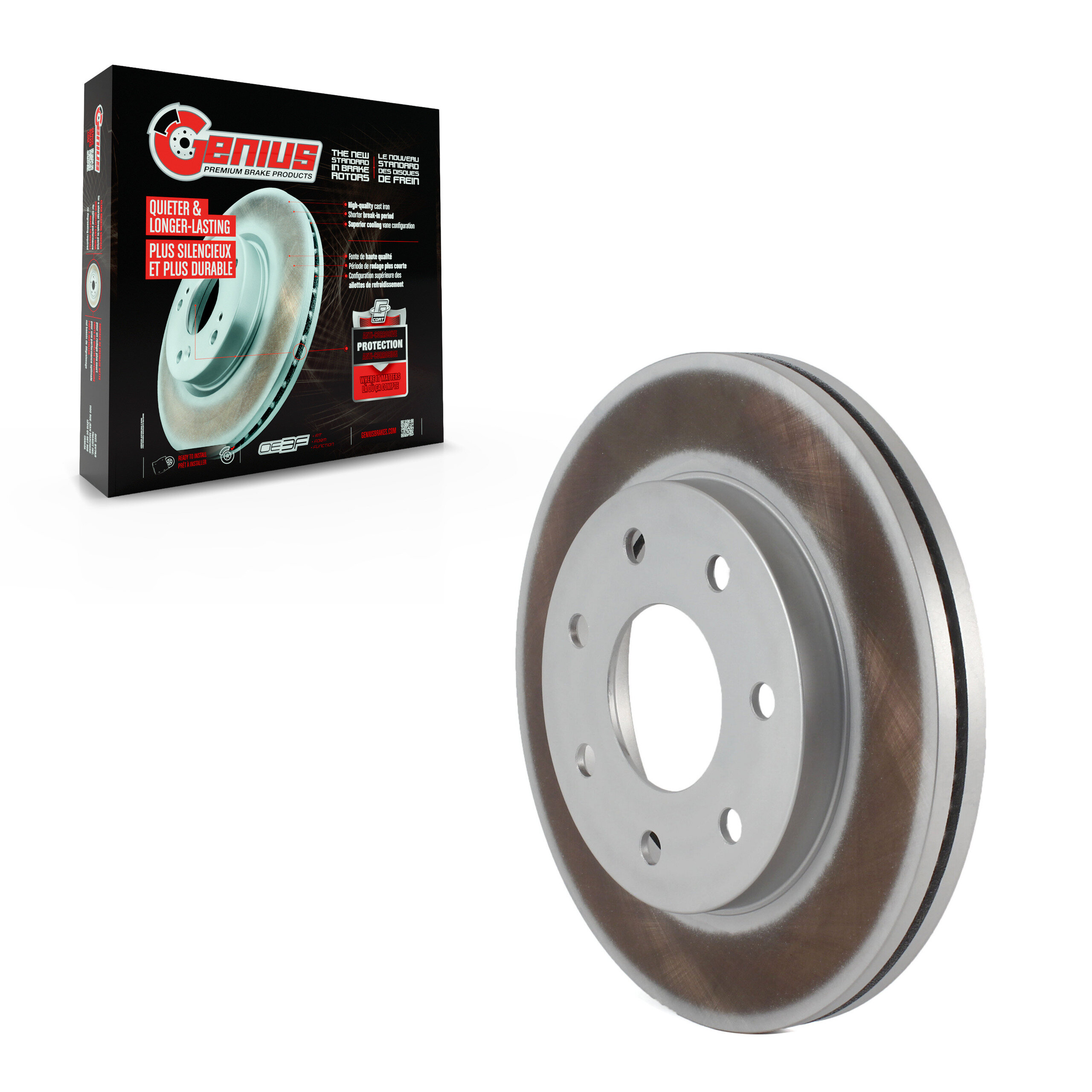 Coated Disc Brake Rotor