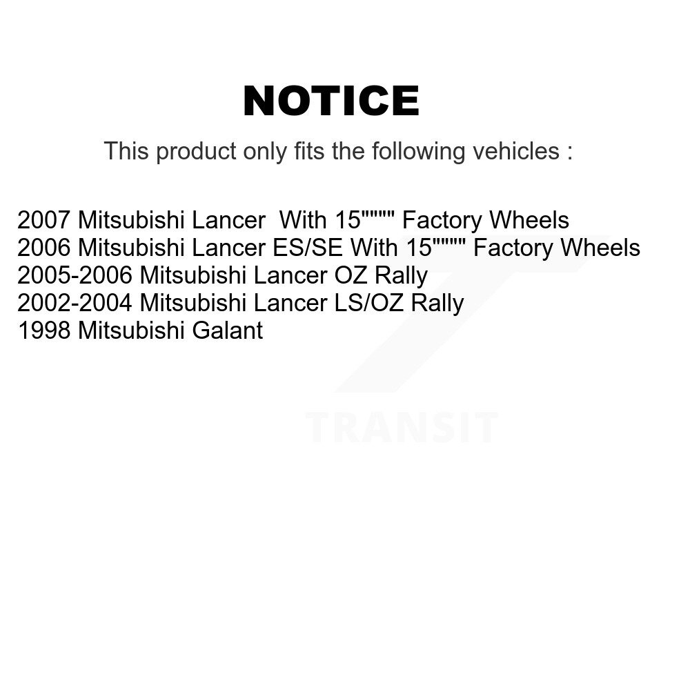 GENIUS - GCR-96807 - Coated Disc Brake Rotor