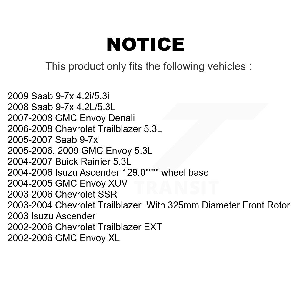 GENIUS - GCR-580023 - Coated Disc Brake Rotor