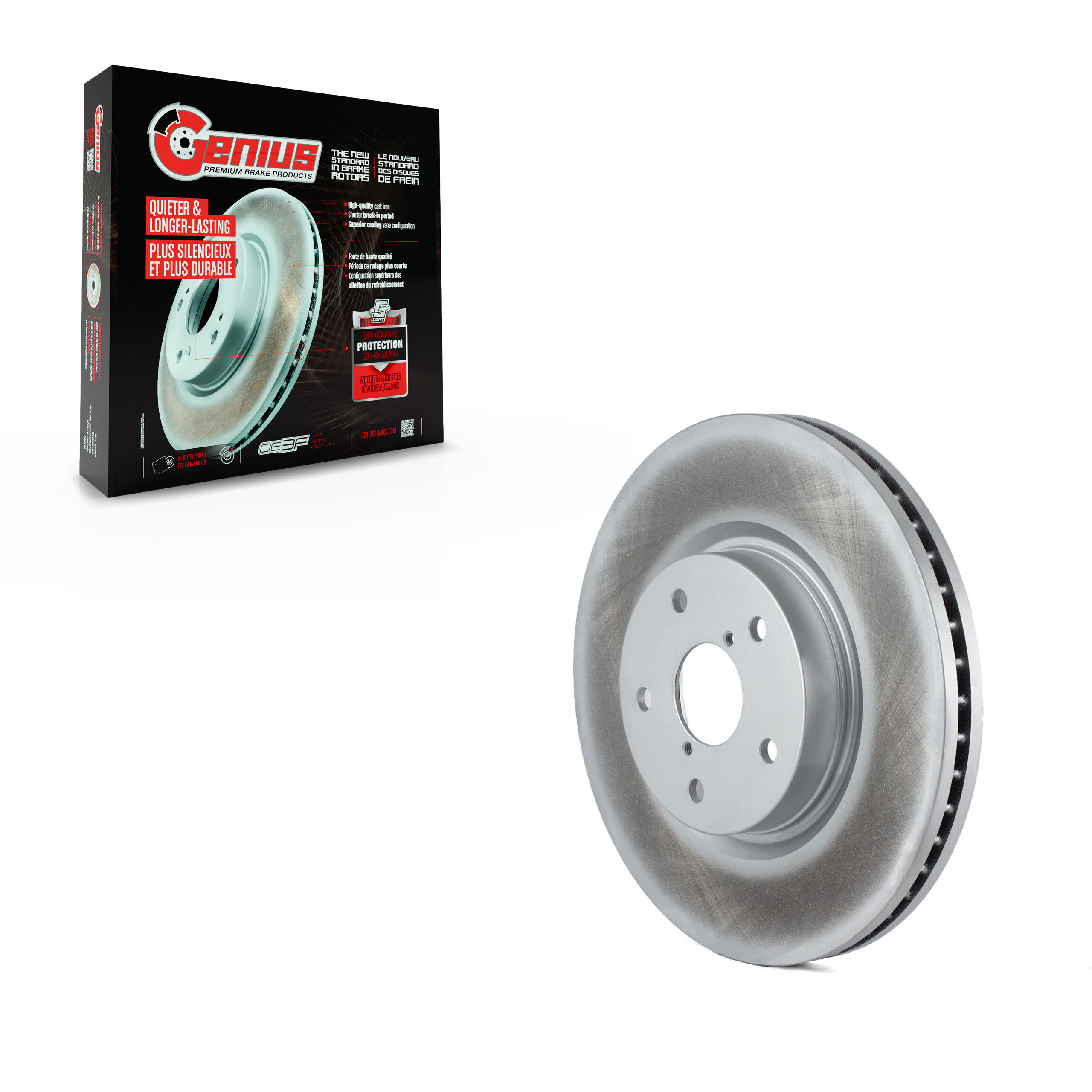 Coated Disc Brake Rotor