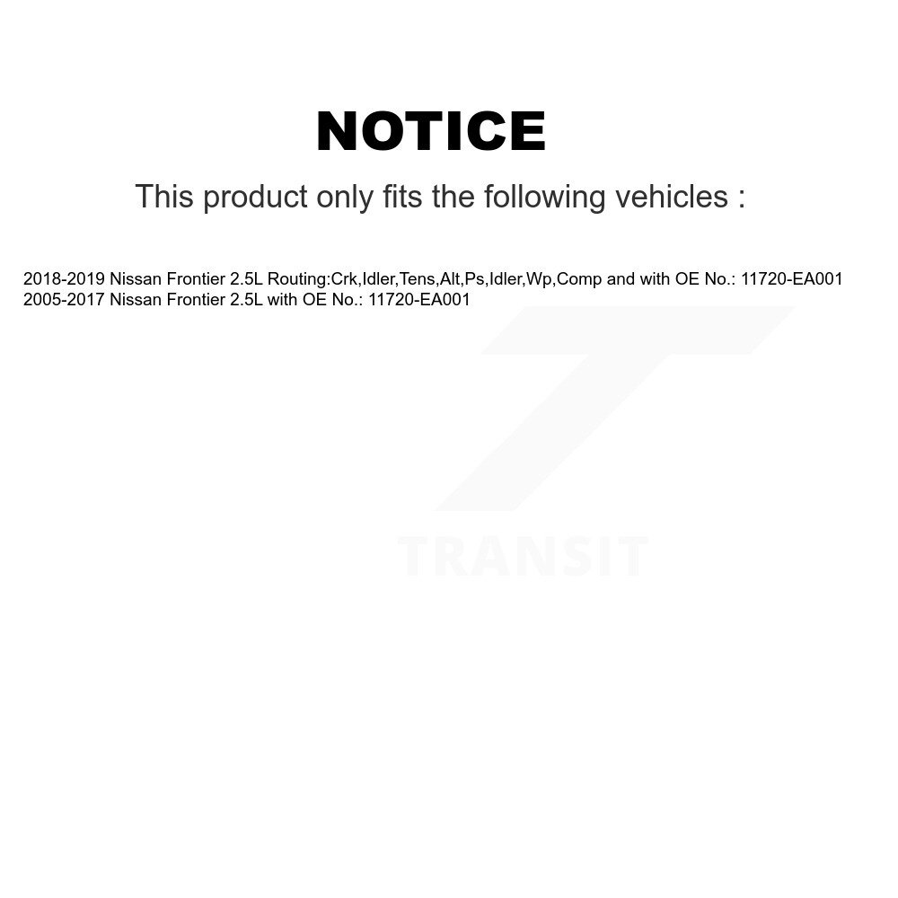 Bando - BAN-6PK2064A - Accessory Drive Belt