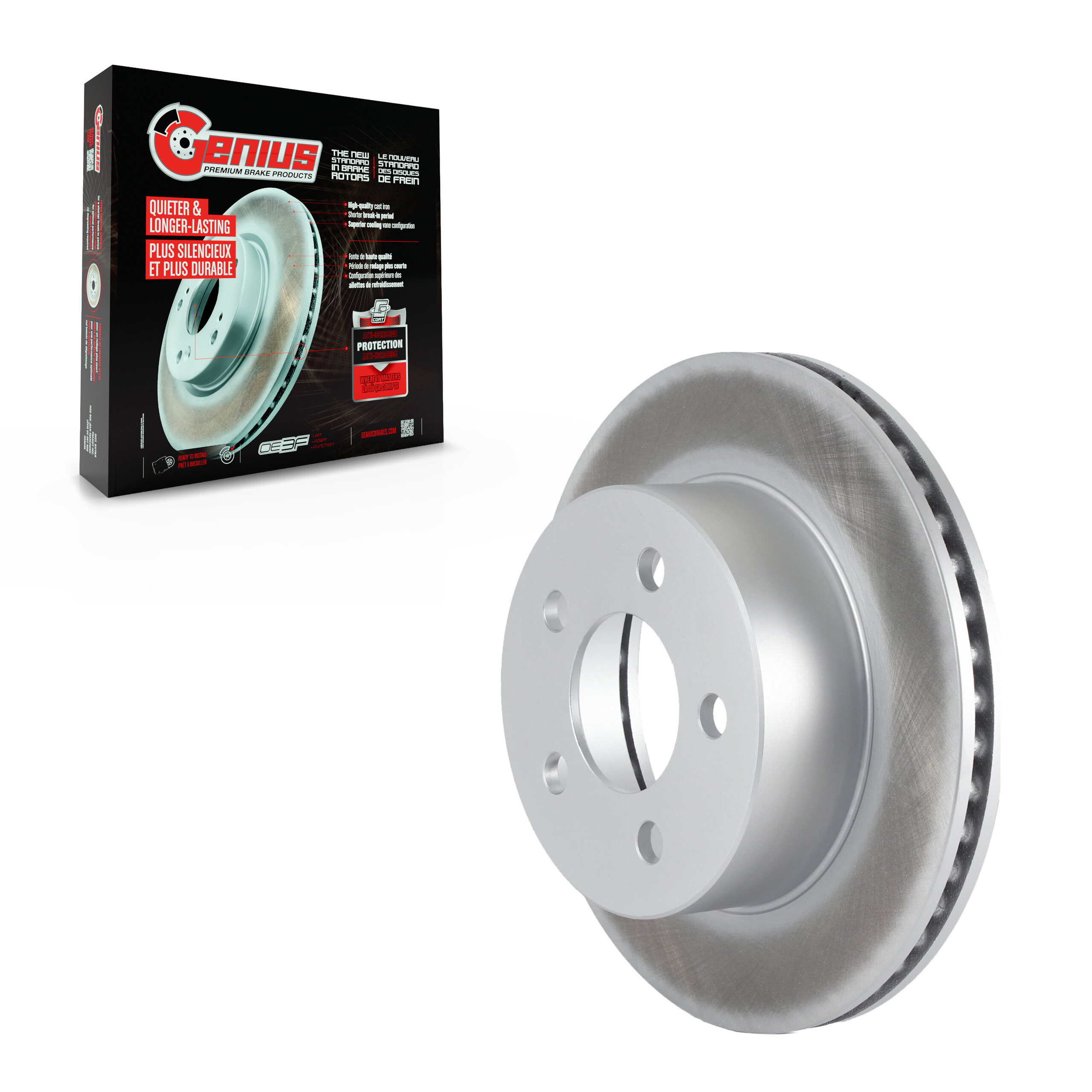 Coated Disc Brake Rotor