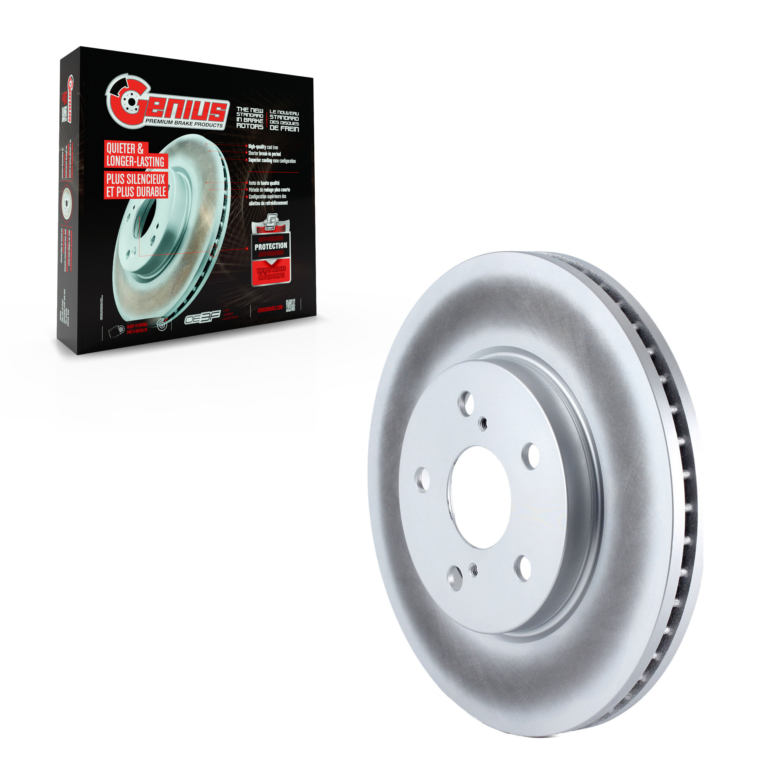 Coated Disc Brake Rotor