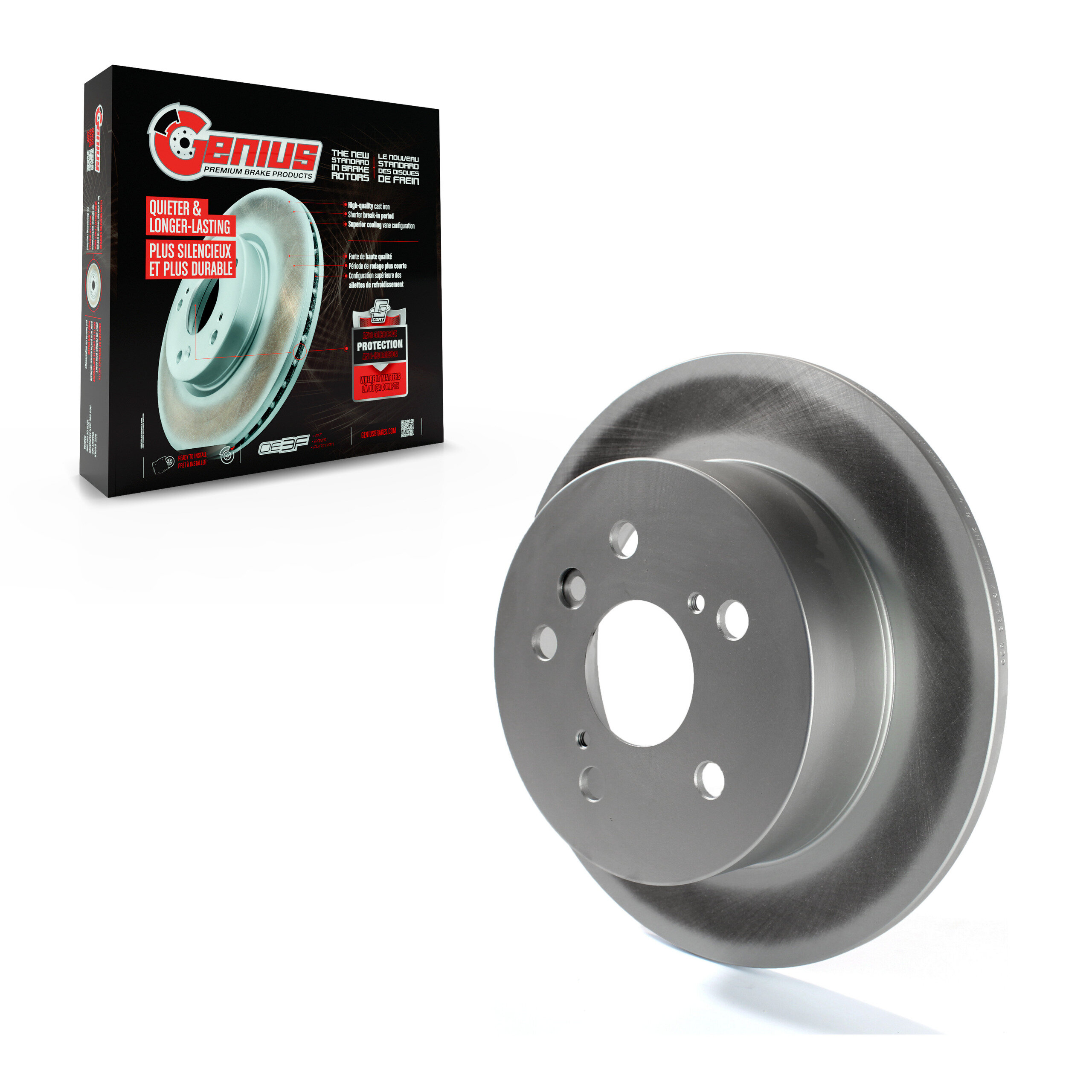 Coated Disc Brake Rotor