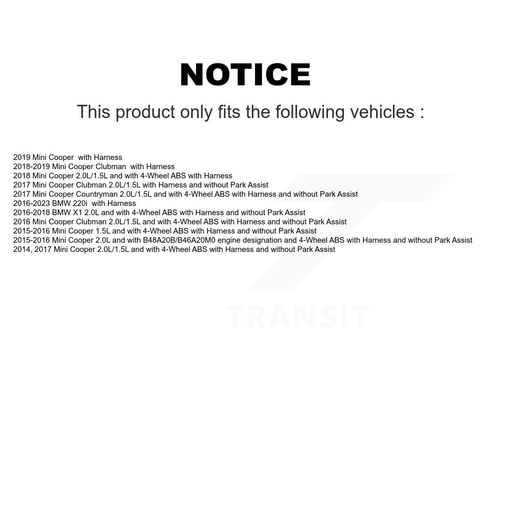 Mpulse - SEN-2ABS3107 - ABS Wheel Speed Sensor